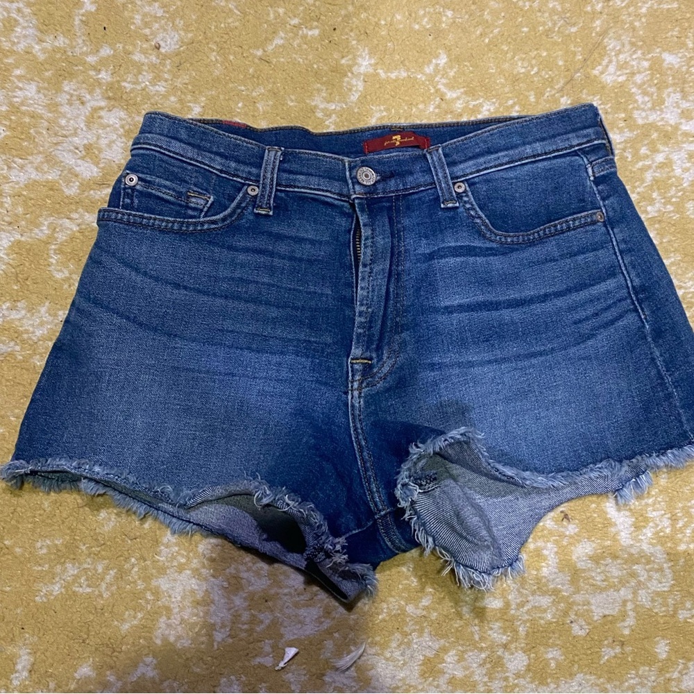 7 For All Mankind Denim Shorts